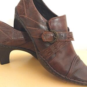 Josef Seibel Brown Heeled Boots